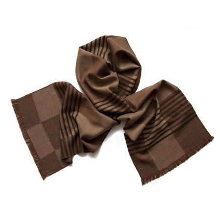 Шарф мужской Tranini 01152 SH-T из шелка с шерстью