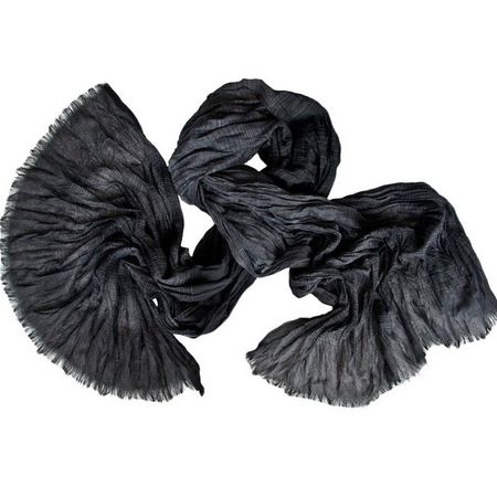 Мужской жатый шарф Tranini 0378 PAL 2 из хлопка с вискозой