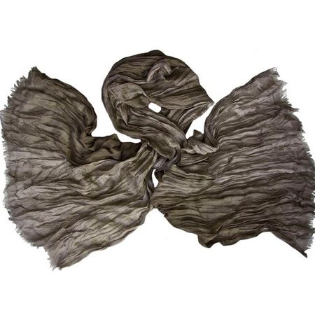 Мужской жатый шарф Tranini 0477 PAL 2 из хлопка с вискозой