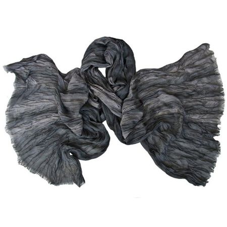 Мужской жатый шарф Tranini 0481 PAL 2 из хлопка с вискозой