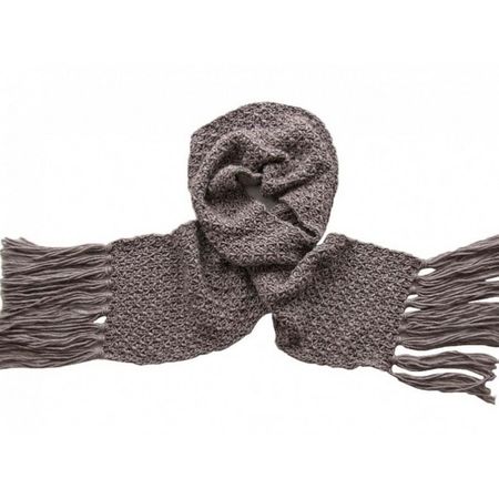 Шарф женский крупной вязки Tranini 7026  ART-1499S  из альпаки и шерсти