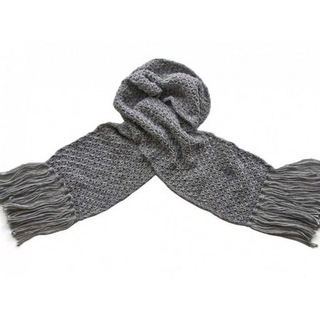 Шарф женский крупной вязки Tranini 7028  ART-1499S  из альпаки и шерсти Шарф женский крупной вязки Tranini 7028  ART-1499S  из альпаки и шерсти