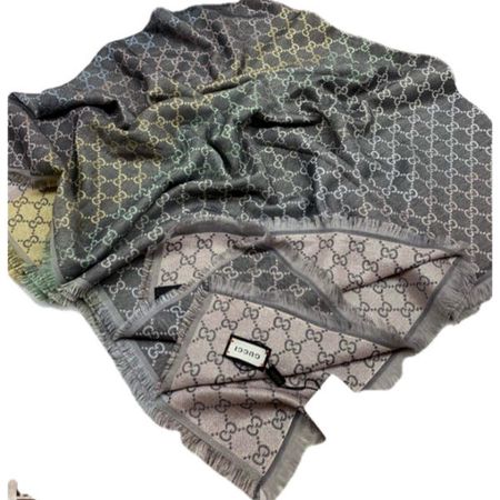 Платок Gucci серый 201120