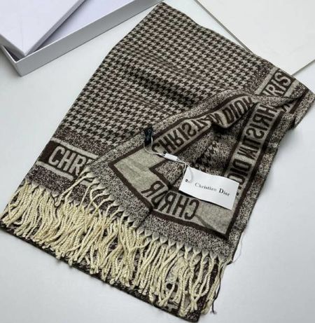 Палантин CHRISTIAN DIOR 241031 коричневый