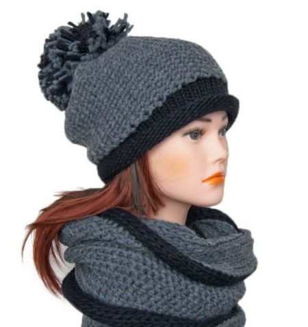 Комплект молодежный Tranini 5080 шапка и снуд Комплект молодежный Tranini 5080 шапка и снуд