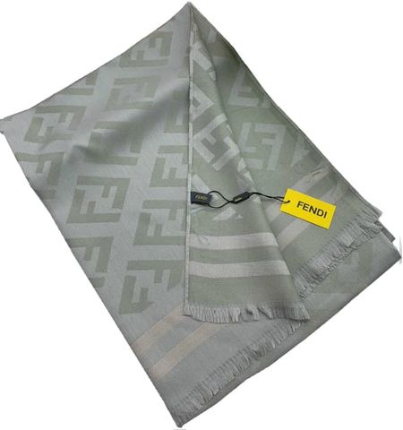 Палантин Fendi  251103 серый