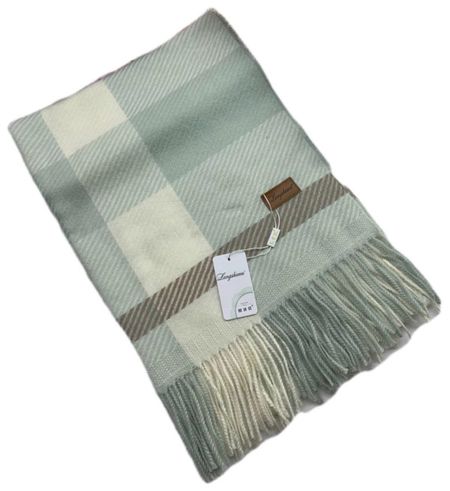 Палантин женский Cashmere  бирюзовый 181124