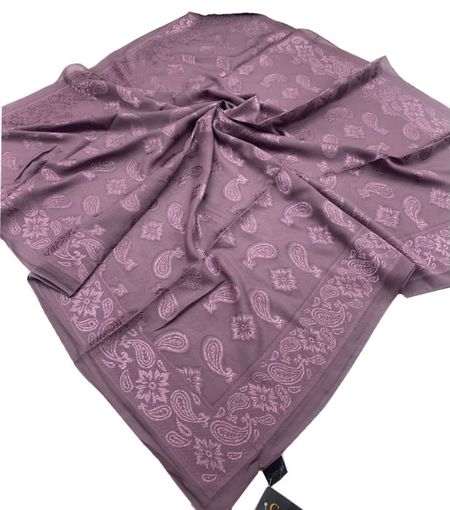 Шелковый платок Caprice 1802211 сиреневый