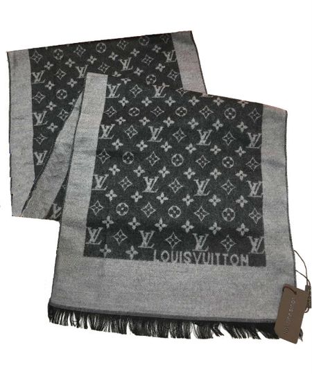 Шарф мужской 60007 серый