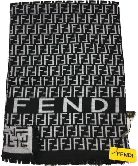 Шарф Fendi 60011черный