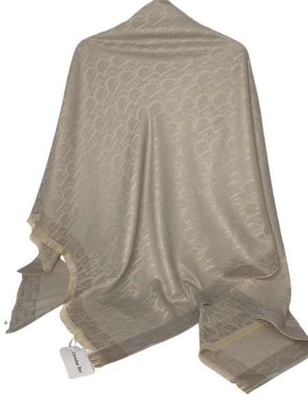 Женский платок Dior  серый  310501