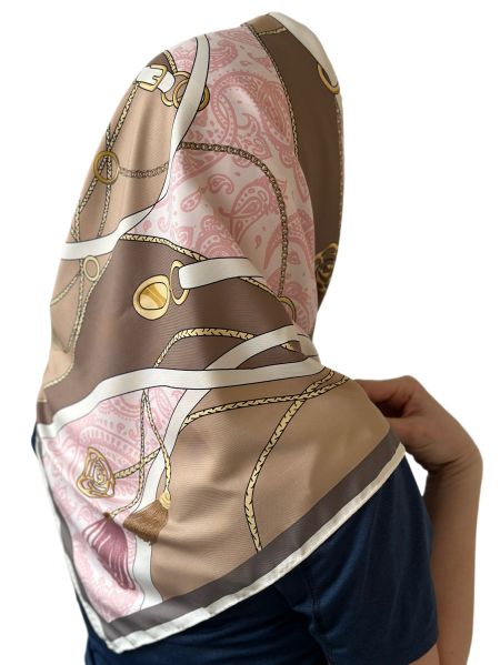 Шелковый платок TORIOLLI бежевый 30012300