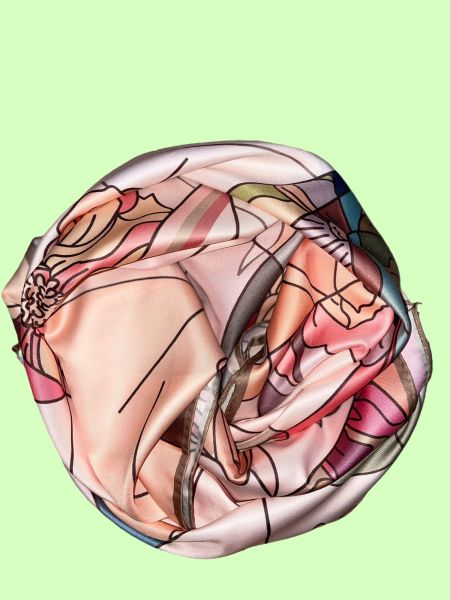 Шелковый платок TORIOLLI персиковый 140822