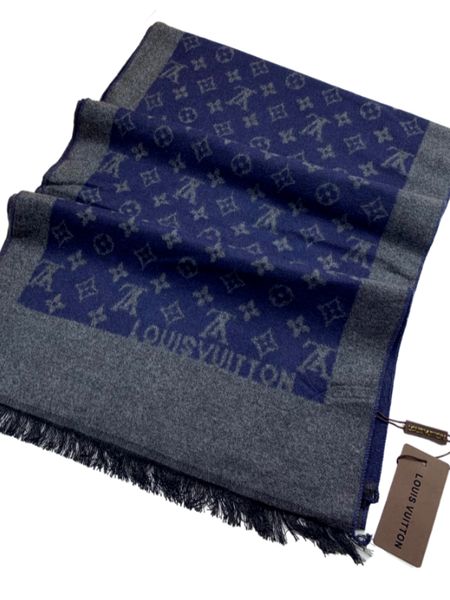 Шарф мужской теплый 711211 синий