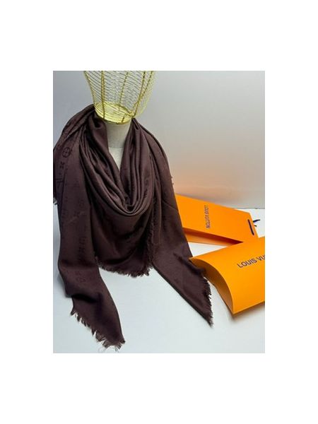 Платок брендовый LV коричневый  28092304