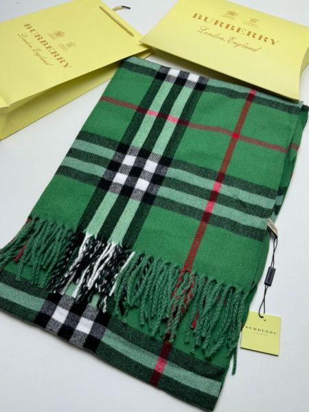 Шарф мужской  Burberry зеленый 03112506