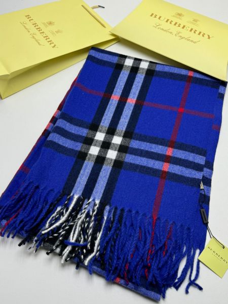 Шарф мужской  Burberry синий 03112505