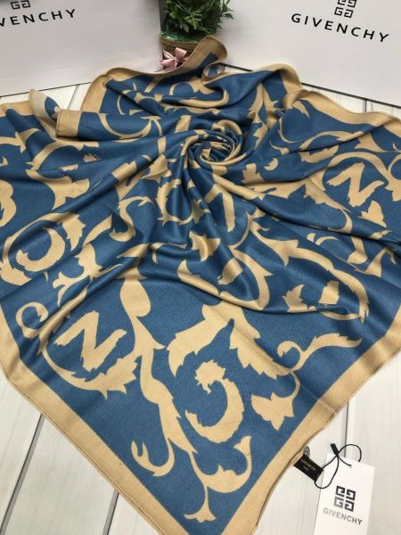 Платок женский синий GIVENCHY 070925