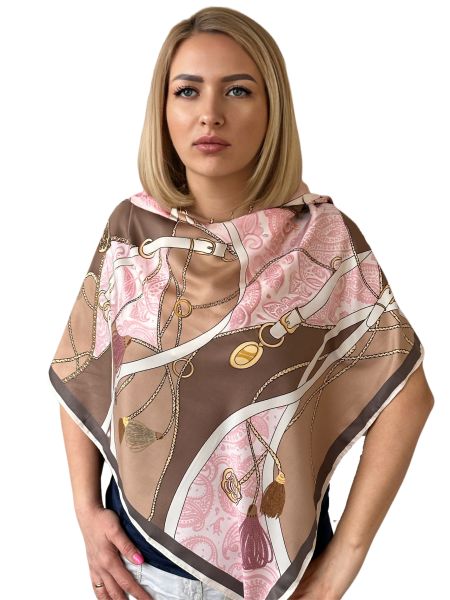 Шелковый платок TORIOLLI бежевый 30012300