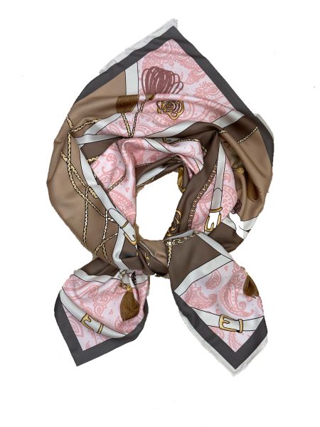 Шелковый платок TORIOLLI бежевый 30012300