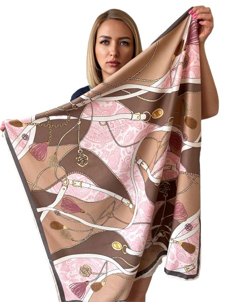 Шелковый платок TORIOLLI бежевый 30012300