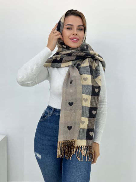 Палантин женский TORIОLLI  теплый коричневый 11092300