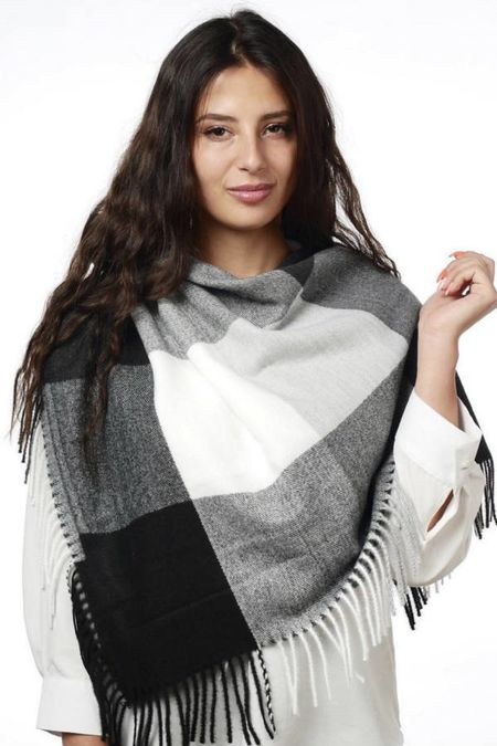 Платок Cashmere черный 190931