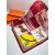 Платок HERMES женский 21042403 бордовый